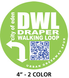 City of Eden Curb Marker Stick